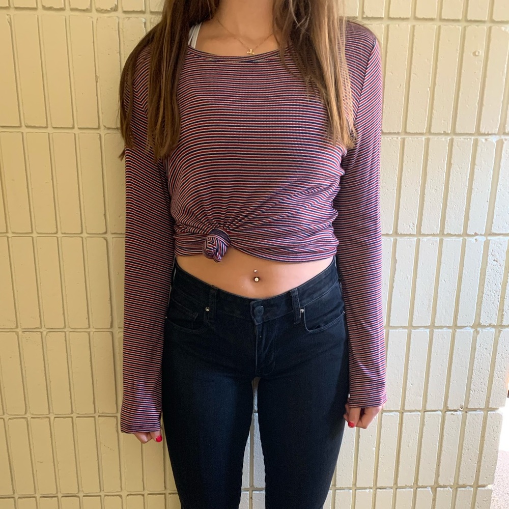 Striped Long Sleeve Shirt